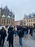 Mrazivá Praha s romantickou atmosférou